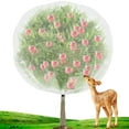 thumbnail image 1 of 4Pack Extra Large Garden Fruit Tree Netting , 7.87Ft x5.3Ft Ultra Fine Plant Insect Pest Bird Mesh Netting Cover Protection for Squirrel Deer Animals, 1 of 9