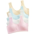 thumbnail image 1 of 4Pack Girls Bra Teen Underwear Vest Puberty Sport Training Bra Breathable No Trace Bras for Teen Girl, 1 of 9