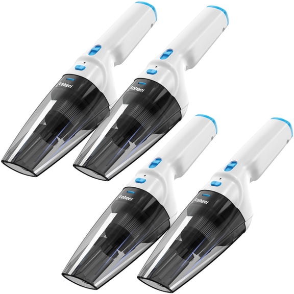 4Pack Handheld Vacuum Cordless, 9.5KPA Hand Vacuum Cleaner, Portable Lightweight for Home Car Pet, New