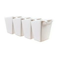 thumbnail image 1 of 4Pack Hanging Cup Holders,Trolley Basket Storage,Rolling Cart Accessories,4.75x4"Hanging Pencil Holder Storage Containers Hanging Buckets Hanging Bins,Plant Container,Make Up Pencil Holder, 1 of 8