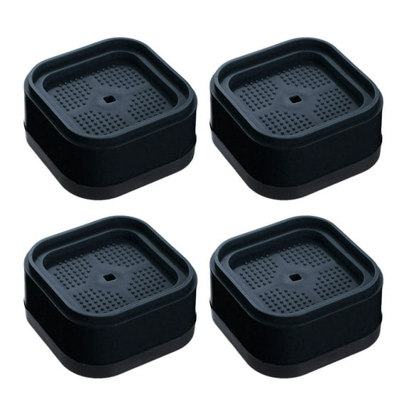 4Pack Laundry Machine Lifter Furniture Risers Stackable Bed Lifts Convenient Desk Raiser for Sofa Chair and Table
