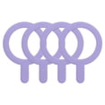 thumbnail image 1 of 4Pack Magnetic Adapter Ring, Leather Magnetic Sticker Ring, Purple, 1 of 7