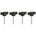 thumbnail image 1 of 4Pack Metric Carbon Steel Clamping Screw Knob T Shaped Thumb Screws M4 x 30mm, 1 of 5