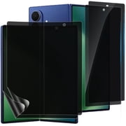 4Pack Privacy Screen Protector for Samsung Galaxy Z Fold 7, Outer Tempered Glass + Inner Hydrogel Film,10k+ Fold Resistant & No Creases, S Pen Compatible, Bubble-Free Installation