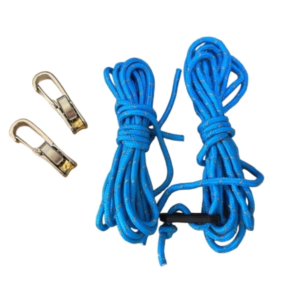 4Pack Rope Tightening Tool, Camping Tent Guy Line Kit with Hooks for Outdoor Gear