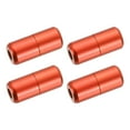 thumbnail image 1 of 4Pack Shoe Laces Buckle Lock Aluminum No Tie Shoelace Turnbuckle, Orange, 1 of 6