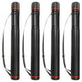 thumbnail image 1 of 4Pack Telescoping Poster Tube Extendable from 25” to 43” for Carry Documents, Blueprints, Drawings and Art | Black Portable Durable Round Storage Cases, 1 of 8