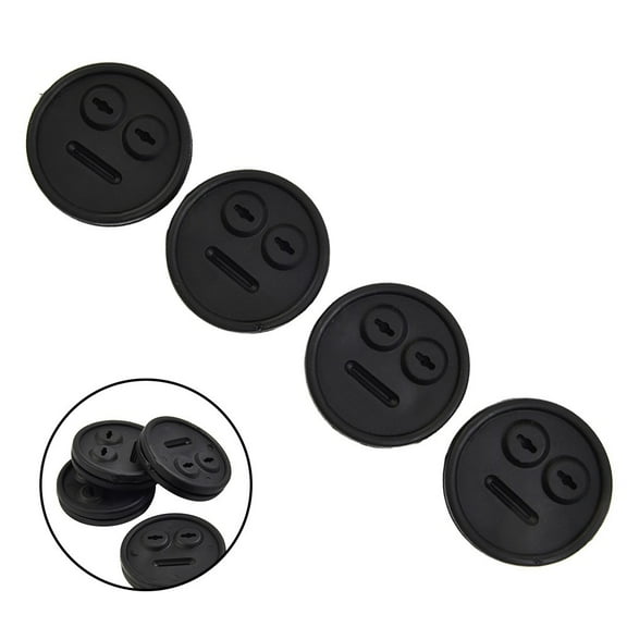 4Pack Thermometer Probe Grommet for BBQ Grill, for Weber 85037 Smokey Mountain