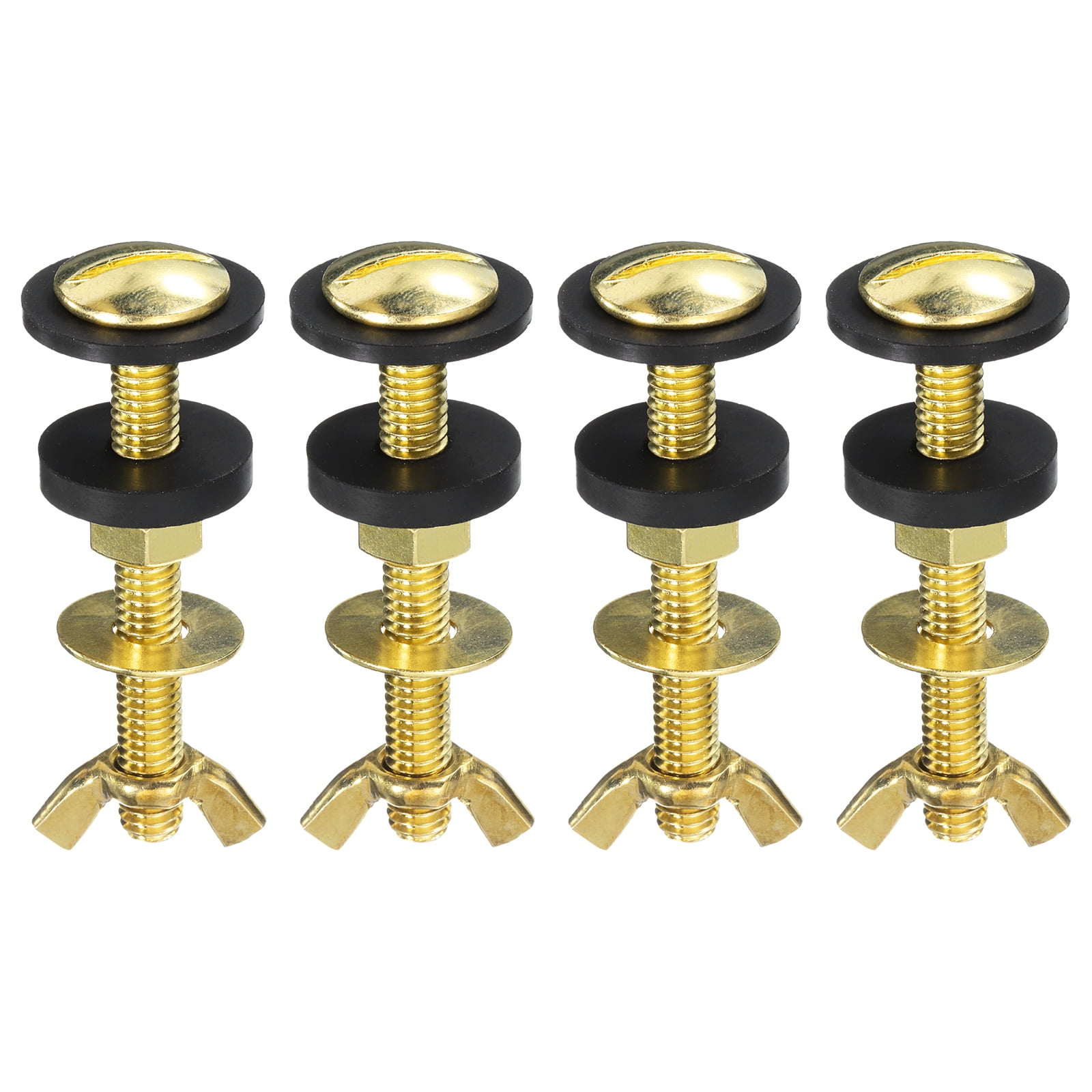 4Pack Toilet Tank to Bowl Bolts Repair Kit, Toilet Tank Bolts with Nuts