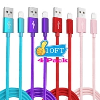4Pack Compatible with iPhone Charger 10ft Cord Fast Charging AlmosTen Compatible with iPhone Charger Cable 14/13/12/11/10