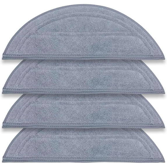 4Pack Washable Cloth Mop Pads for Roborock Saros 10/G30 Robot Vacuum, Replacement Washing Mopping Pad Replacement Mop Pads for Efficient Cleaning