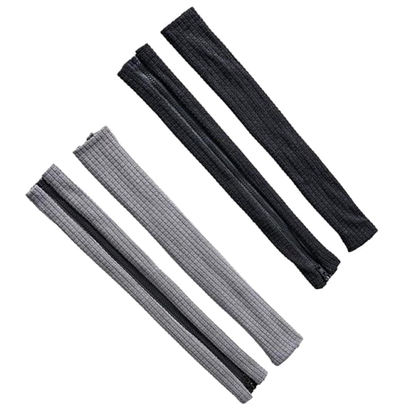 4Pack Zipper Office Chair Arm Cover Office Chair Armrest Slipcover Slip