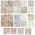 thumbnail image 1 of 4Packs Clear Stickers for Scrapbooking Journaling Vintage Junk Journal Supplies Transparent Sulfuric Acid Paper Self Adhesive Planner Crafts Decals Kit Christmas Steampunk Floral Plants Decoration, 1 of 22