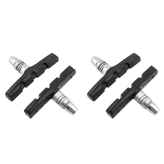 4Pair Bike Brake Pads Bicycle V Brake Pads for 451/20 Inch /18 Inch /16 Inch /14 Inch /24 Inch /26 Inch and 700C Bikes