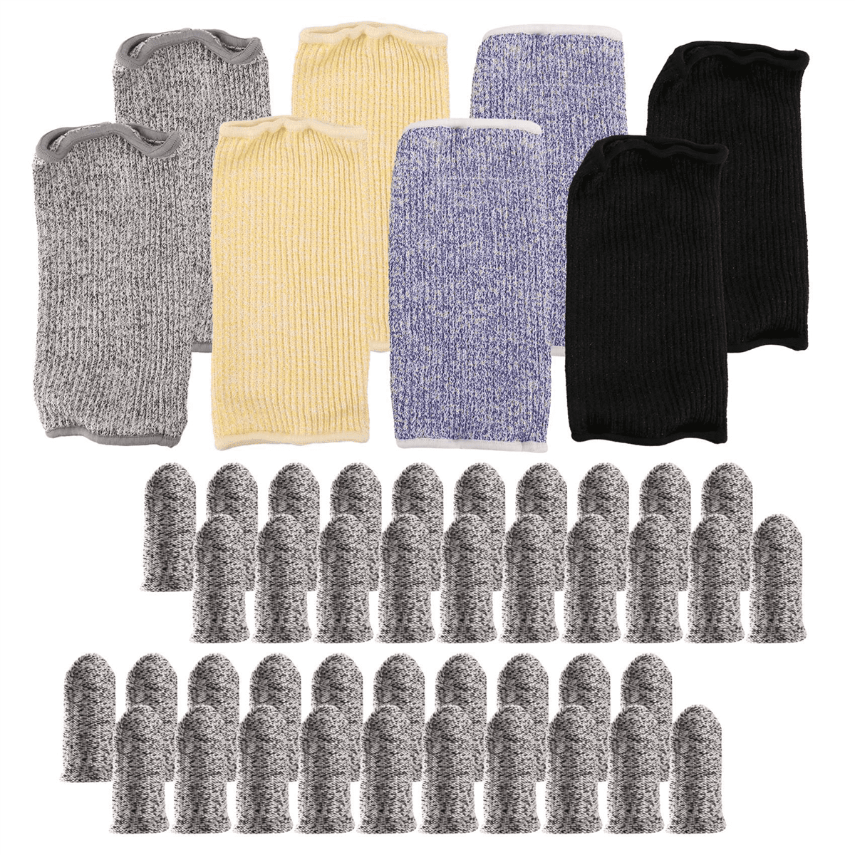 4Pair Cut Burn Resistant Sleeves Arm Protection Sleeves Forearm