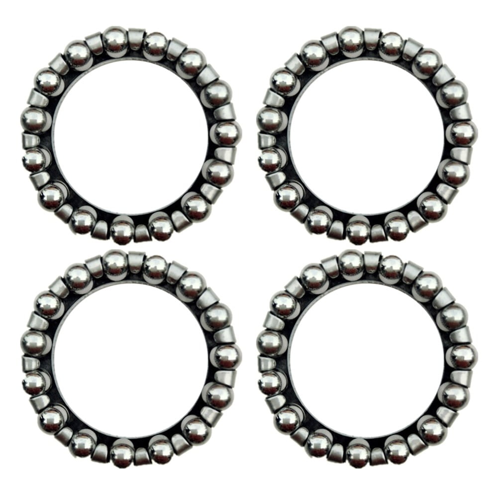 4Pair Electric Bicycle Bike Headset Caged Ball Bearing 4.76X15 16/3X15 ...