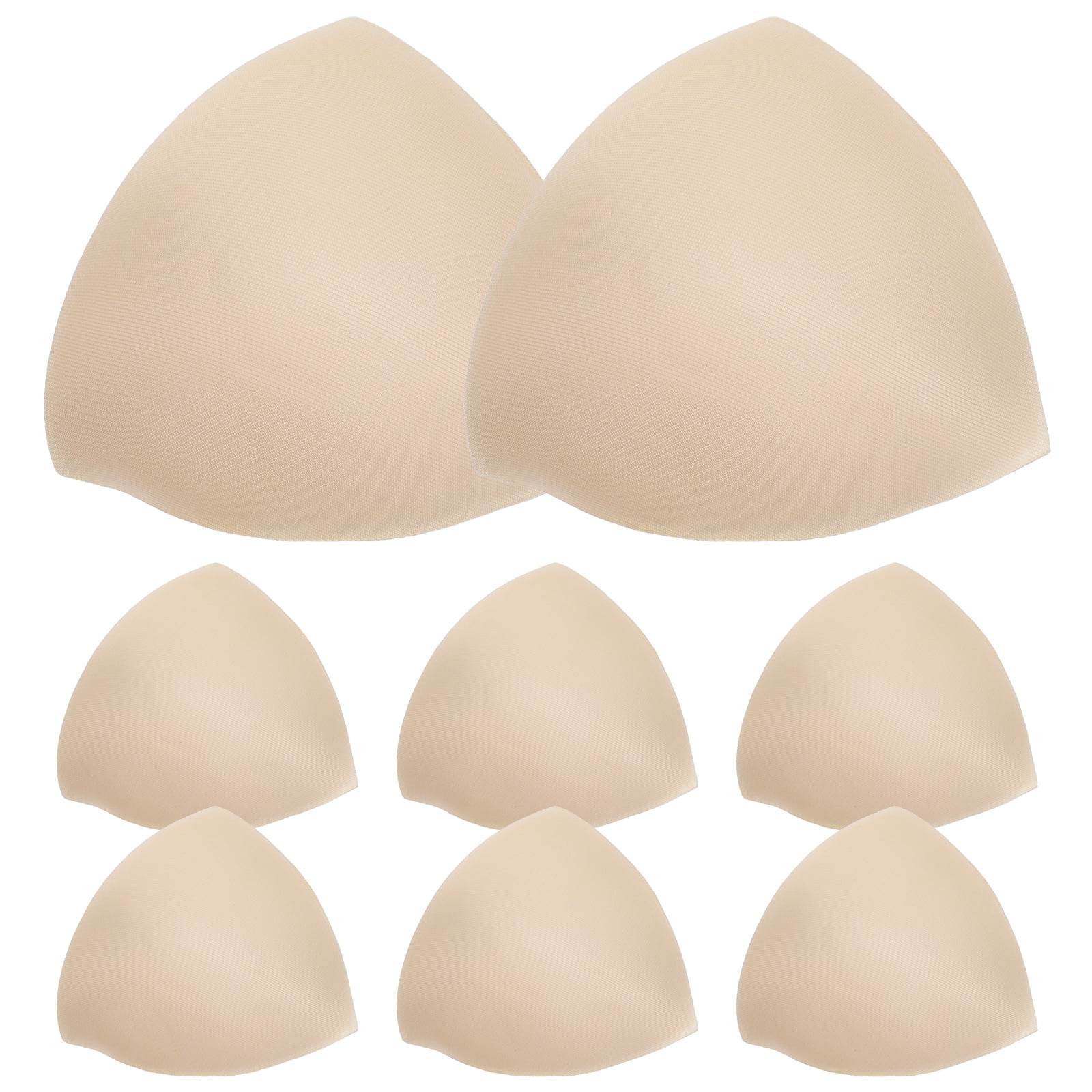 4Pair Removable Cup Bra Pad Insert Pads Underwear Accessories(Skin ...