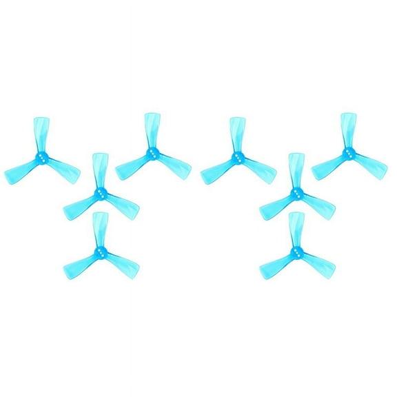 4Pair for Nazgul Cine 2525 2.5Inch Tri-Blade/3 Blade Propeller Prop CW CCW for FPV ProTek25 Drone Part-Blue