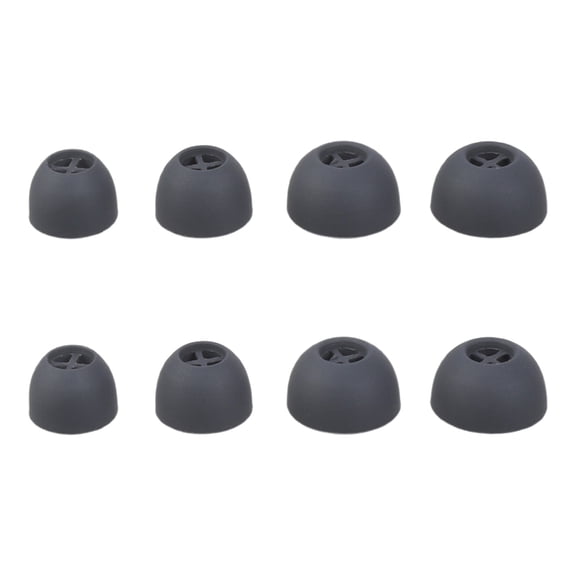 4Pairs Earbuds Cover In-Ear Tip Soft Silicone Ear Buds Accessories for 3 Earphone Eartips