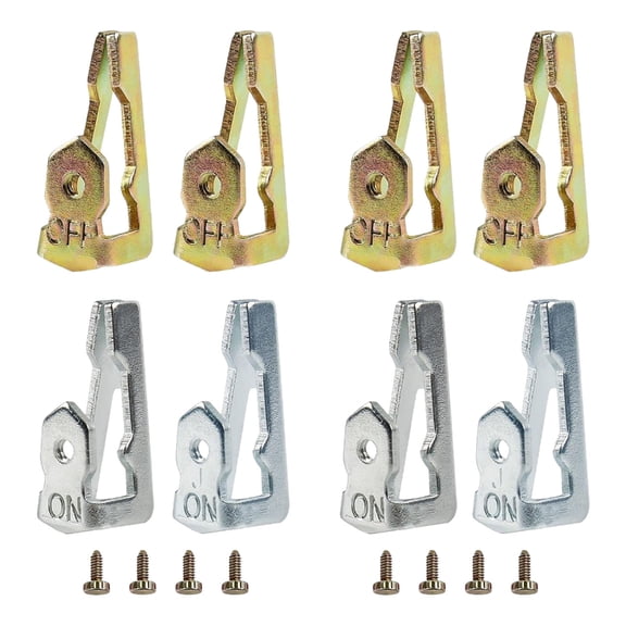 4Pairs Replacement Paddle for Enduring Electrical Switches Durability Metal