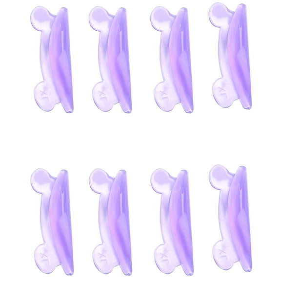 4Pairs Eyelash Lift Rods Reusable Lash Perm Pads Eyelash Lifting Silicone Eyelash Perming Curler Pads
