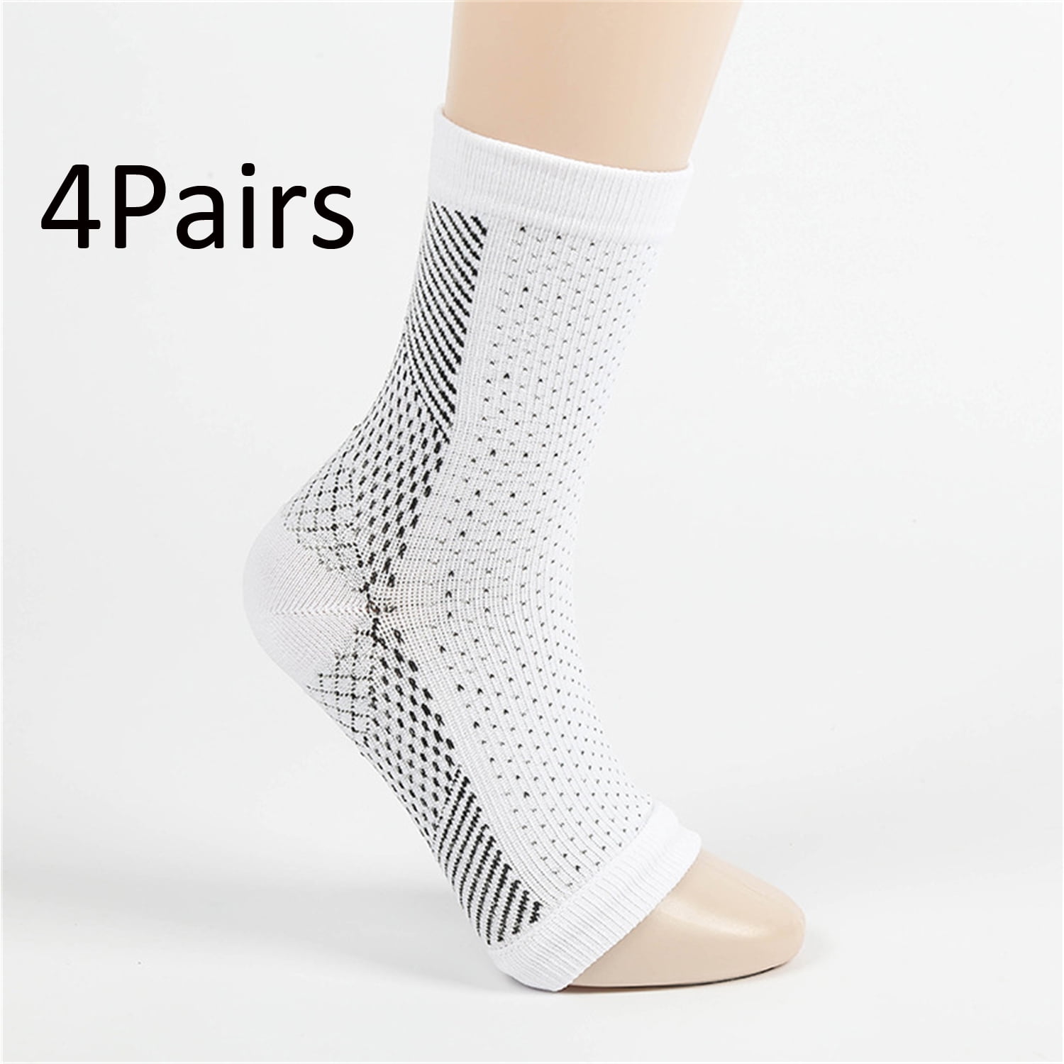 4Pairs Soothe Relief Socks for Neuropathy Pain,Neuropathy Socks for