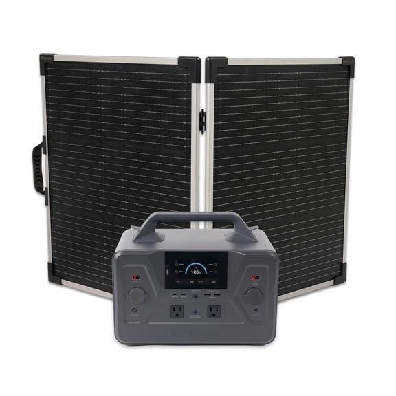 4Patriots Patriot Power Generator 1200 Silent, Fume-Free Solar Generator for Reliable Backup Power