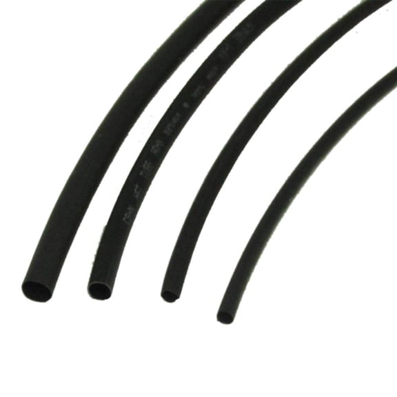 4Pc 1 Meter Lenghts Heat Shrink Tubing 3Mm 4Mm 5Mm 6Mm