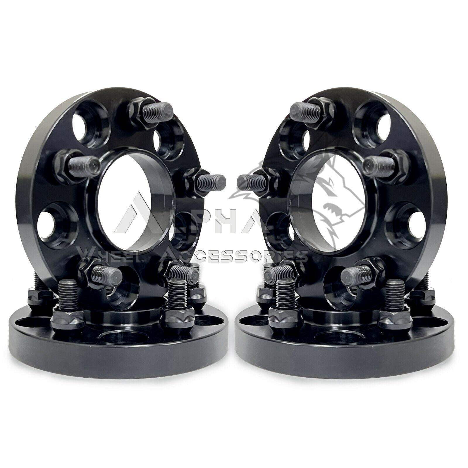 GAsupply 5x4.5 to 5x4.75 Wheel Adapters, 5x114.3mm to 5x120.65mm Forged Wheel Spacers Adapters, 74mm Hub Bore with 12x1.5 Studs, 1 inch/25mm Wheel Spacers 2 Inch GAsupply 5x4.75 To 5x4.5 Wheel Adapters 1.25