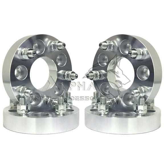 4Pc 5x114.3 To 5x115 Wheel Adapters 1.25" Thick 12x1.5 Studs 5x4.5 To 5x115