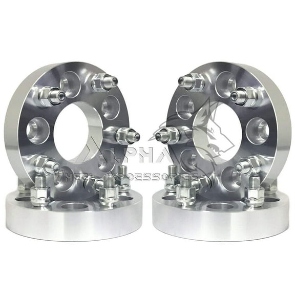 4Pc 5x4.75 To 5x5 Wheel Adapters Spacers 1.25" For Chevy Camaro Corvette S10