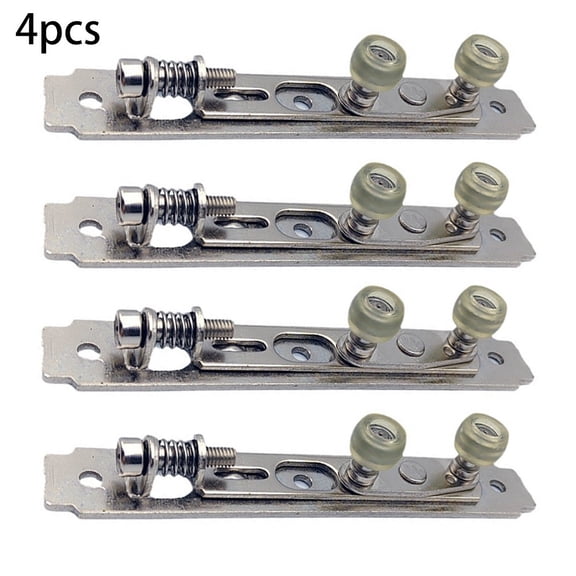 4Pc Adjustable Anti-Sway Sliding Door Wheel: Smooth Operation & Noise Reduction! 19.5*30