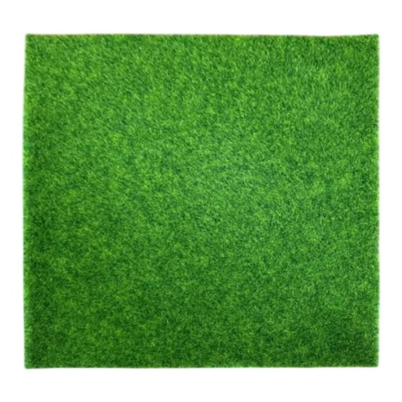 4Pc Artificial Grass Carpet Synthetic Turf Mat For Chicken Coop Pet Garden Lawn