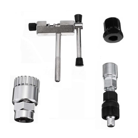 4Pc Bike MTB Crank Chain Extractor Removal Repair Tool Kit