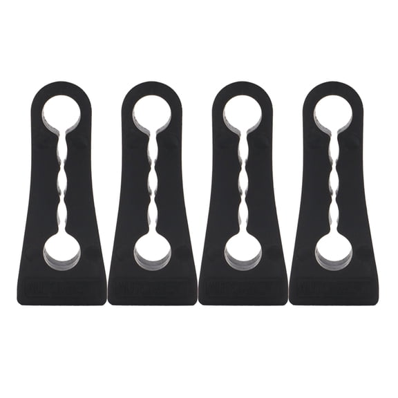 4Pc Car Door Car Door Lock Sound Deadener Buffer Quiet Soundproofing Seal Seal Buffer