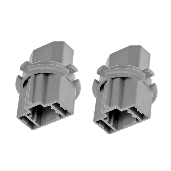 4Pc Car Rear Tail Light Lamp Socket Holder 33513-S50-003 for Taillight Socket,4x Socket Holder,Gray