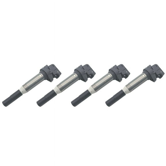 4Pc Ignition Coil For- Models with Version Coil Part Number 12138616153 12137594596,4 x Car Ignition Coil,black