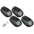 thumbnail image 1 of 4Pc Led Roof Solar Rgb Strobe Light Strip With Remote Control, Multi-Color Car Exterior Decorative Lights, Solar-Powered Led Car Lights For S, Teens, Outdoor Vehicle, 1 of 5