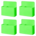thumbnail image 1 of 4Pc Magnetic Pen Holder,4.7X1.5X3.9" Magnetic Dry Erase Marker Storage Box, Wall Mount Tray Organizer, Strong Magnet Caddy for Whiteboards, Blackboards, Marker, Eraser Storage Accessories, 1 of 4