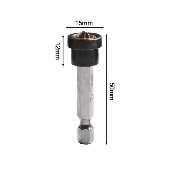 4Pc Ph2 Drywall Positioning Screwdriver Bit Short Depth Stop Plasterboard Top Screws Woodworking Gypsum Board Locator Power Tool A Fangkenuo