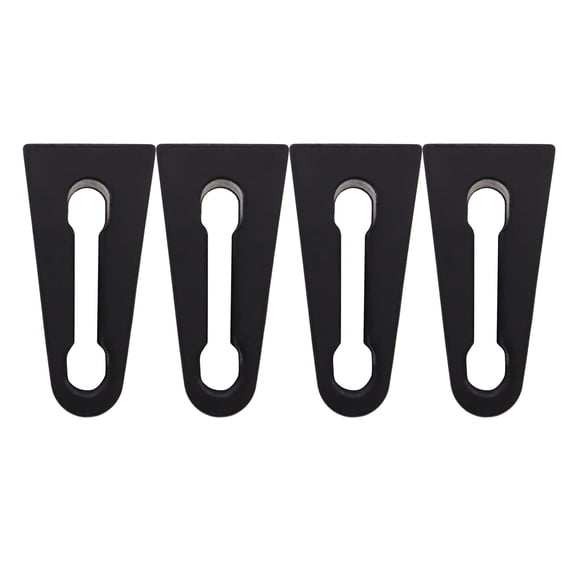 4Pc Quiet Soundproofing Seal Car Door Lock Sound Deadener Buffer Soundproof Seal Buffer