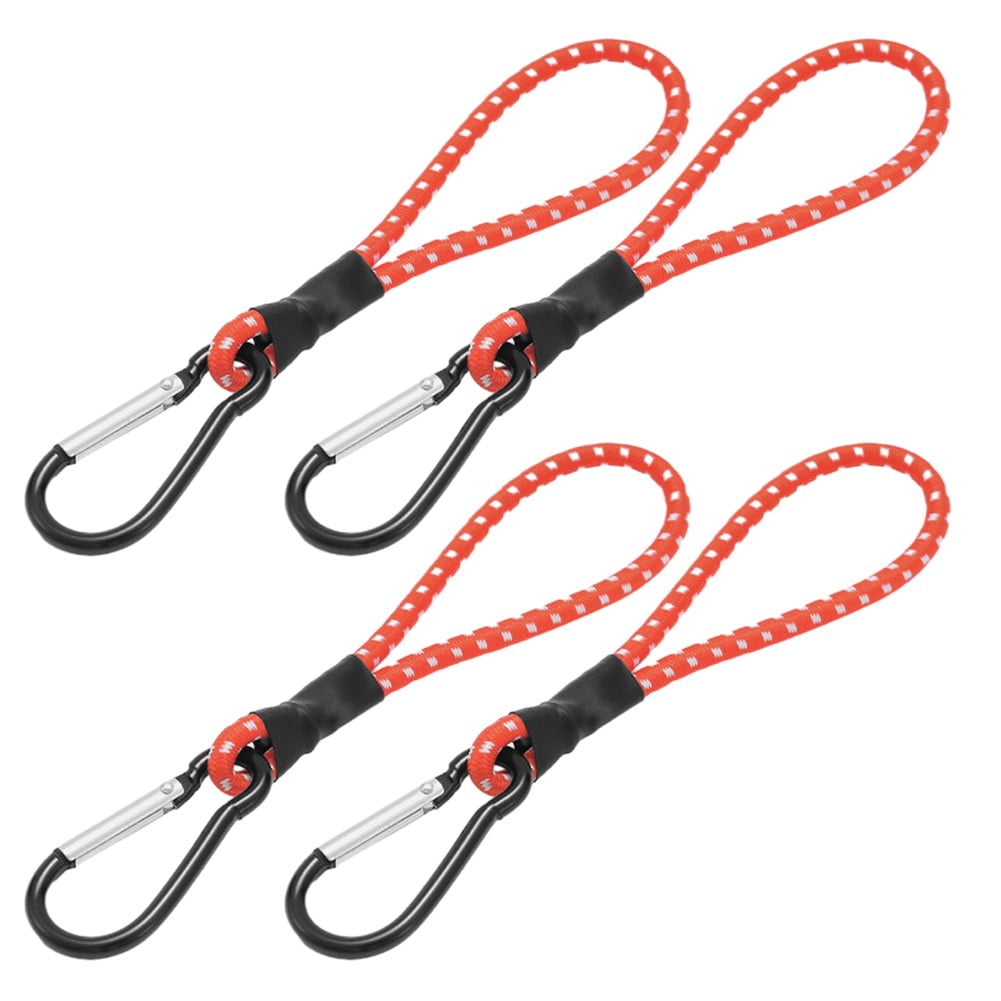 4Pc Tent Elastic Rope Cord Hook Outdoor Canopy Fixing Cord String with ...
