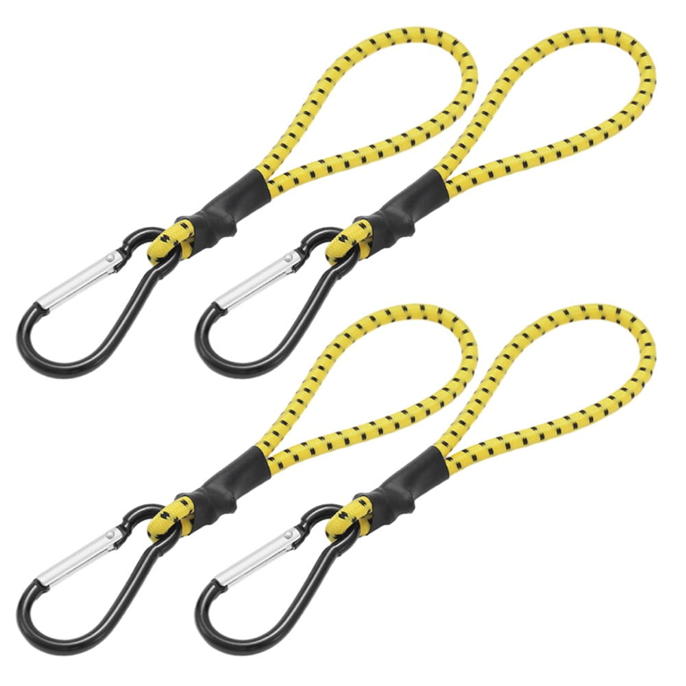 4Pc Tent Elastic Rope Cord Hook Outdoor Canopy Fixing Cord String with ...