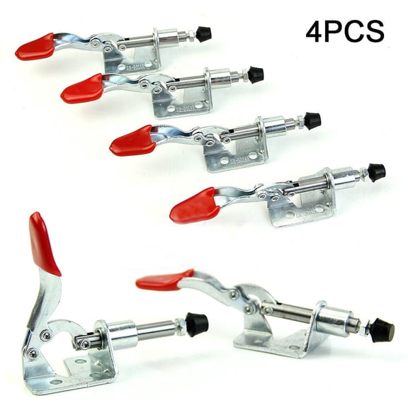 4Pc Vertical Toggle Clamp Gh-301Am Hand Tool Vertical Clamp Quick Release