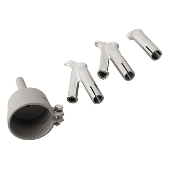 4Pc for Vinyl Pvc Plastic Hot Air 5Mm Weld Tip Speed Welding Nozzles Torch 35Mm
