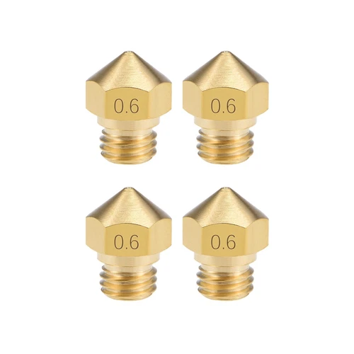 Sourcing Map 3D-Drucker-Düsen Set – Für MK10, 1,75 Mm Filament, Messing, 12 Stück (0,2–1 Mm)