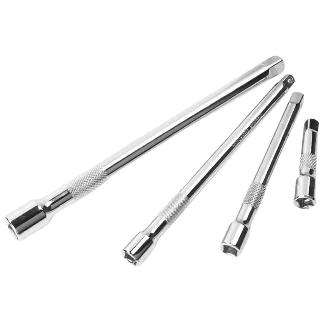 4Pcs 1/4 3/8inch Socket Ratchet Wrench Extension Rod Steering Sleeve ...