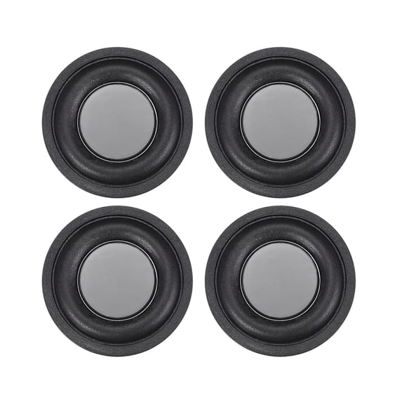 4Pcs 1.42" 36mm Bass Speaker Passive Radiator Rubber Vibration DIY Repair