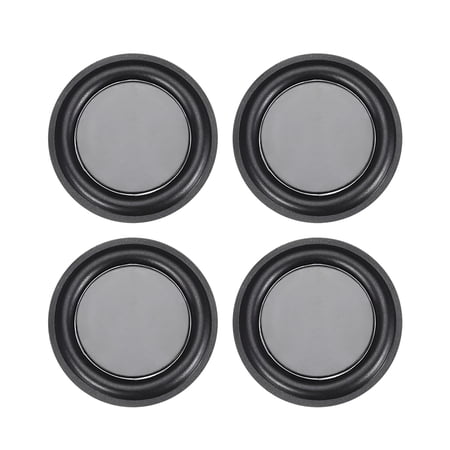 4Pcs 1.97" 50mm Bass Speaker Passive Radiator Rubber Vibration DIY Repair