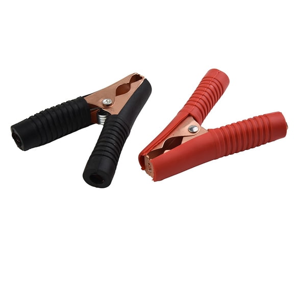 4Pcs 100A Electrical Crocodile For Alligator Clips Car Battery Insulated Test